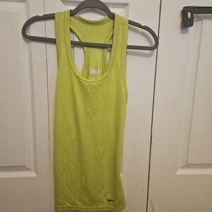 Nike Women's Neon Lime Racerback Dri-FIT Tank